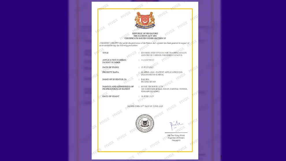 Carbon Stablecoin Framework Patented by Singapore’s Alpha Ladder Group, Advancing Sustainable and Equitable Cross-border Payments & FX Infrastructure